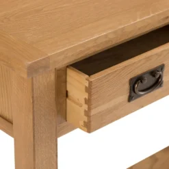 Rustic Oak Console Table -Furniture Specialty Store nc con ok 6