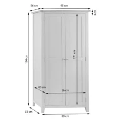 Chester Stone Painted Oak Double Wardrobe 25 Chester Stone Painted Oak Double Wardrobe -Furniture Specialty Store nc fhr pt 1