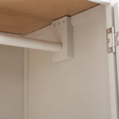 Chester Stone Painted Oak Double Wardrobe 24 Chester Stone Painted Oak Double Wardrobe -Furniture Specialty Store nc fhr pt 4