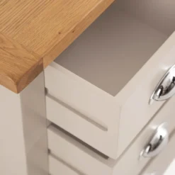 Chester Stone Painted Oak Large Bedside Table -Furniture Specialty Store nc lbsc pt 3