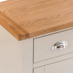 Chester Stone Painted Oak 2 Door Large Sideboard With Wine Rack 18 Chester Stone Painted Oak 2 Door Large Sideboard With Wine Rack -Furniture Specialty Store nc ls wc prt 4