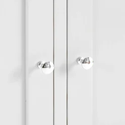 Chester White Painted Oak 3 Door Large Sideboard -Furniture Specialty Store nc prt 3ds 5 w