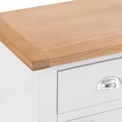 Chester White Painted Oak 3 Door Large Sideboard -Furniture Specialty Store nc prt 3ds 6 w