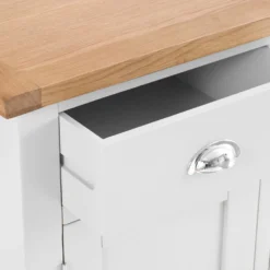 Chester White Painted Oak 3 Door Large Sideboard -Furniture Specialty Store nc prt 3ds 9 w