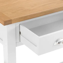 Chester White Painted Oak Console Table -Furniture Specialty Store nc prt con 4 w