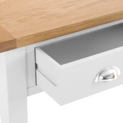 Chester White Painted Oak Console Table -Furniture Specialty Store nc prt con 5 w