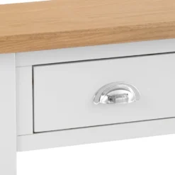 Chester White Painted Oak Console Table -Furniture Specialty Store nc prt con 7 w