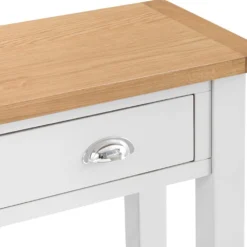 Chester White Painted Oak Console Table -Furniture Specialty Store nc prt con 8 w