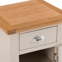 Chester Stone Painted Oak 1 Door Small Cupboard 14 Chester Stone Painted Oak 1 Door Small Cupboard -Furniture Specialty Store nc prt scup x 3