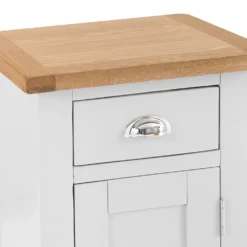 Chester White Painted Oak 1 Door Small Cupboard 15 Chester White Painted Oak 1 Door Small Cupboard -Furniture Specialty Store nc prt scup 6 w