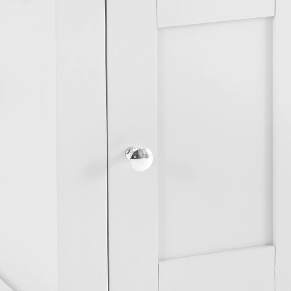 Chester White Painted Oak 1 Door Small Cupboard 5 Chester White Painted Oak 1 Door Small Cupboard - Image 5