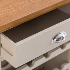 Chester Stone Painted Oak Wine Cabinet -Furniture Specialty Store nc prt wc x 4