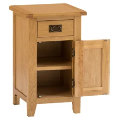 Rustic Oak 1 Door Small Cupboard 12 Rustic Oak 1 Door Small Cupboard -Furniture Specialty Store nc scup ok 8