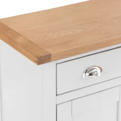 Chester White Painted Oak 2 Door Small Sideboard -Furniture Specialty Store nc sms 4 w