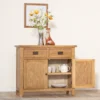 Rustic Oak 2 Door Medium Sideboard