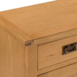 Rustic Oak 2 Door Medium Sideboard -Furniture Specialty Store nc sts ok 7