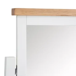 Chester White Painted Oak Dressing Table Mirror 12 Chester White Painted Oak Dressing Table Mirror -Furniture Specialty Store new223 68