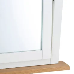 Chester White Painted Oak Dressing Table Mirror 9 Chester White Painted Oak Dressing Table Mirror -Furniture Specialty Store new223 70