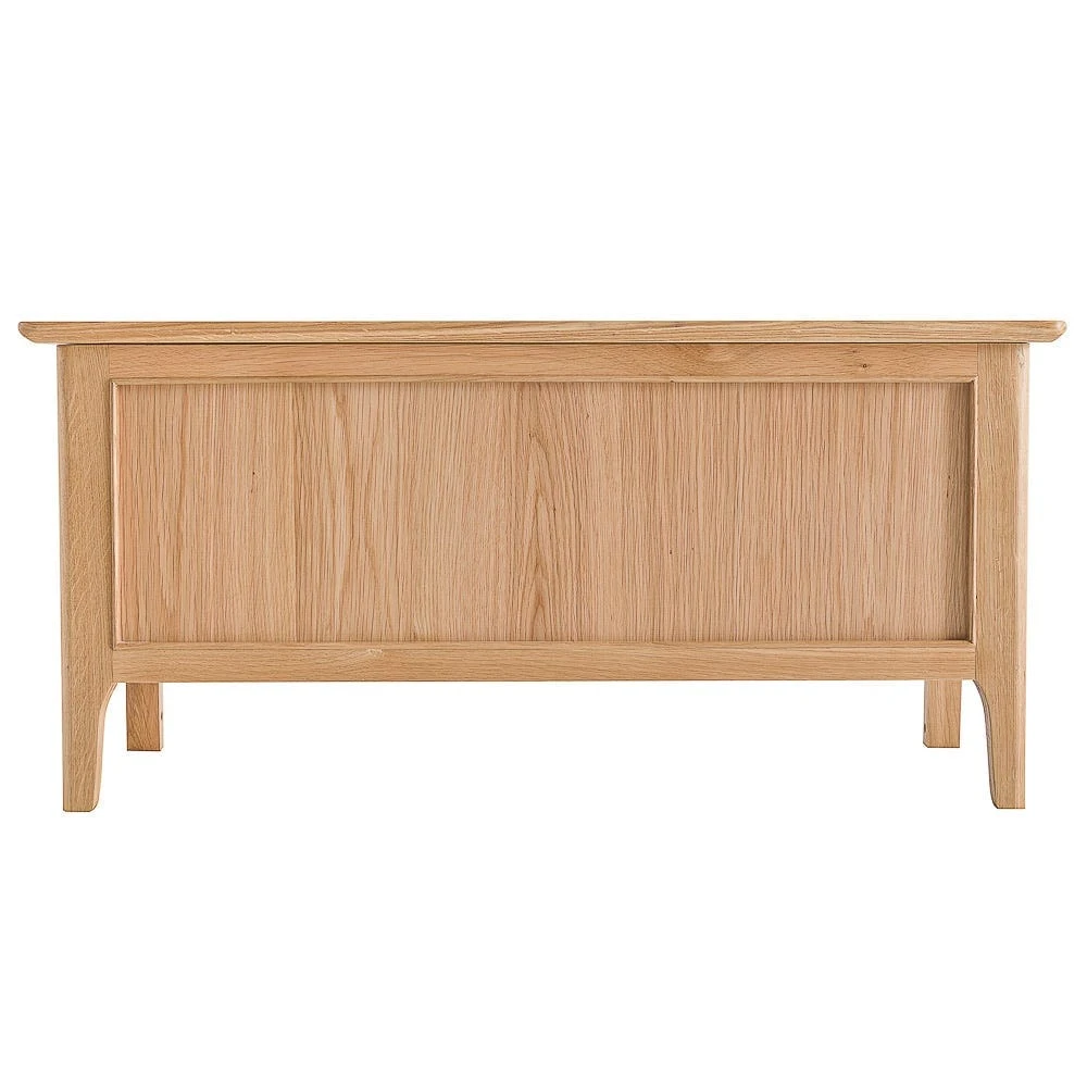 Bergen Oak Blanket Box 10 Bergen Oak Blanket Box - Image 10