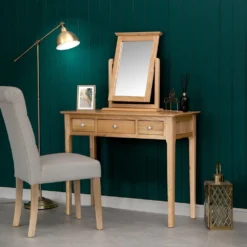 Bergen Oak Dressing Table