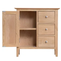 Bergen Oak Large Cupboard -Furniture Specialty Store nt lcup new 5