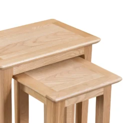 Bergen Oak Nest Of 2 Tables -Furniture Specialty Store nt n2t new 3