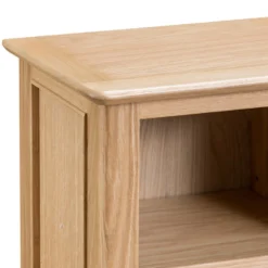 Bergen Oak Small Narrow Bookcase -Furniture Specialty Store nt snbc new 3