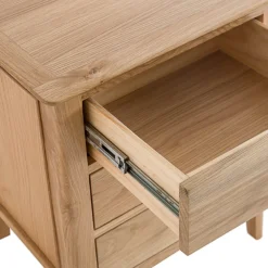 Bergen Oak Extra Large Bedside Table -Furniture Specialty Store nt xlbsc new 4