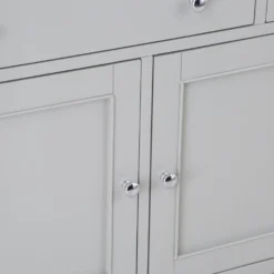 Bergen Grey Painted Oak 3 Door 2 Drawer Large Sideboard -Furniture Specialty Store ntp 3ds g 10