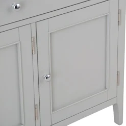 Bergen Grey Painted Oak 3 Door 2 Drawer Large Sideboard -Furniture Specialty Store ntp 3ds g 13