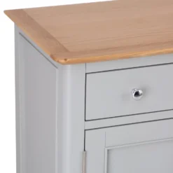 Bergen Grey Painted Oak 3 Door 2 Drawer Large Sideboard -Furniture Specialty Store ntp 3ds g 8