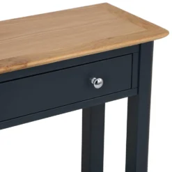 Bergen Blue Painted Oak Console Table -Furniture Specialty Store ntp con blue 6