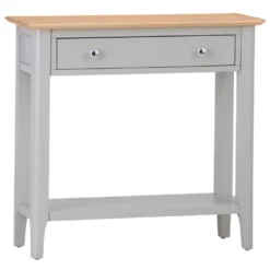 Bergen Grey Painted Oak Console Table -Furniture Specialty Store ntp con g 1