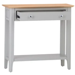 Bergen Grey Painted Oak Console Table -Furniture Specialty Store ntp con g 2
