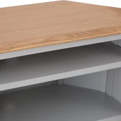 Bergen Grey Painted Oak Corner TV Unit -Furniture Specialty Store ntp ctv g 4