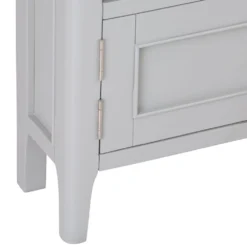 Bergen Grey Painted Oak Corner TV Unit -Furniture Specialty Store ntp ctv g 6
