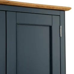 Bergen Blue Painted Oak Double Wardrobe -Furniture Specialty Store ntp fhr blue 10