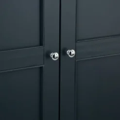 Bergen Blue Painted Oak Double Wardrobe -Furniture Specialty Store ntp fhr blue 8