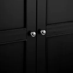 Bergen Black Painted Oak Double Wardrobe -Furniture Specialty Store ntp fhr jb 8