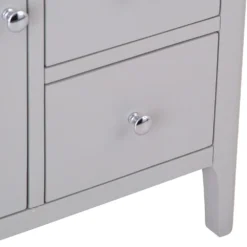 Bergen Grey Painted Oak Large Cupboard -Furniture Specialty Store ntp lcup g 10