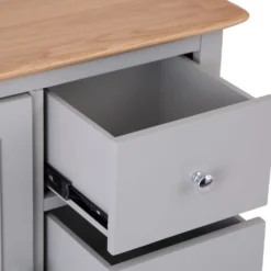 Bergen Grey Painted Oak Large Cupboard -Furniture Specialty Store ntp lcup g 4