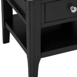 Bergen Black Painted Oak Large Lamp Table -Furniture Specialty Store ntp lt jb 7