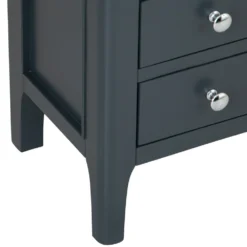 Bergen Blue Painted Oak Small Bedside Table -Furniture Specialty Store ntp sbsc blue 9