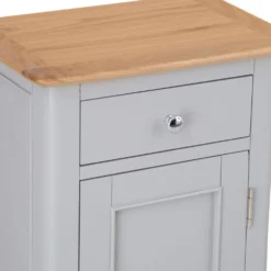 Bergen Grey Painted Oak Small Cupboard -Furniture Specialty Store ntp scup g 7