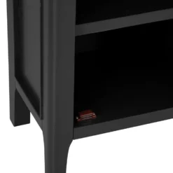 Bergen Black Painted Oak Small Cupboard -Furniture Specialty Store ntp scup jb 5