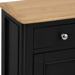 Bergen Black Painted Oak Small Cupboard -Furniture Specialty Store ntp scup jb 6