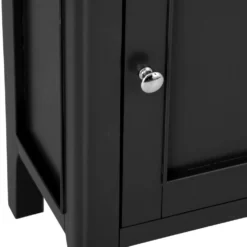 Bergen Black Painted Oak Small Cupboard -Furniture Specialty Store ntp scup jb 9