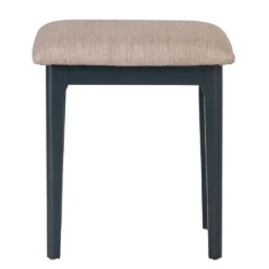 Bergen Blue Painted Oak Dressing Stool -Furniture Specialty Store ntp st blue 5