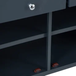 Bergen Blue Painted Oak 2 Door 2 Drawer Small Sideboard -Furniture Specialty Store ntp sts blue 4