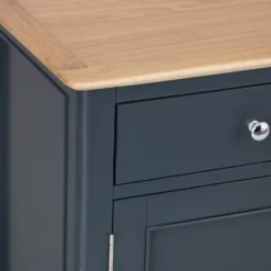 Bergen Blue Painted Oak 2 Door 2 Drawer Small Sideboard -Furniture Specialty Store ntp sts blue 5